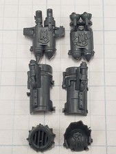 Warhammer 40k Ork Bits Stormboyz Shock Troop Rokkit Pack Skull Glyph R04