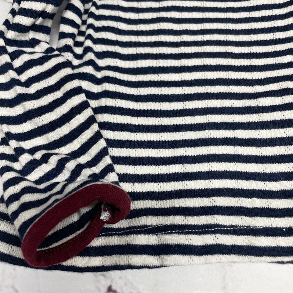Zara 12-18 month Girls Pointelle Knit Long Sleeve Top + NWT Retro Jeans Bundle - Image 3 of 4