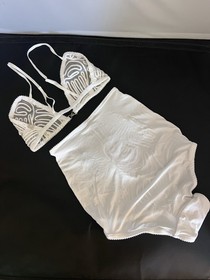 For Love And Lemons Skivvies Bralette And Briefs White Set Sz Xtra Small