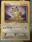 Meowth 56/64 - Jungle Pokemon TCG Card 1999 WOTC Vintage NM