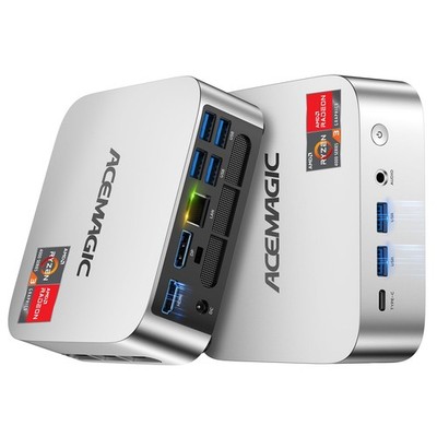 ACEMAGIC Mini PC Windows 11 Pro, AMD Ryzen 4300U(Beat 3500U/N150/N95, up to 3.7G
