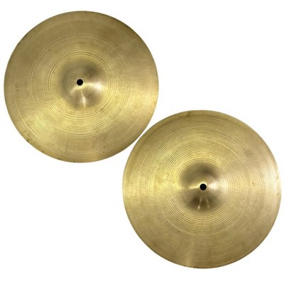 Used Vintage UFIP Hi Hat Cymbals 12'' 586/622 grams - Very Good