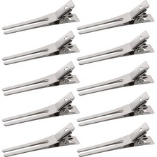 Haarclips Metall 4 cm 50 St&uuml;ck Haarspangen Haarklammer Frisur Damen Schmuck Set
