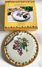 Portmeirion Alfresco Pomona Piatto Formaggio + Accessorio Mai Usato In Scatola Piatto Torta