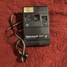 VTG 1981 Kodak Colorburst 350 Instant Camera w/ Electronic Flash. Untested