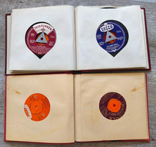Schellackplatten 15 stück Schellack Platten 2 Alben mit Inhalt Konvolut Sammlung