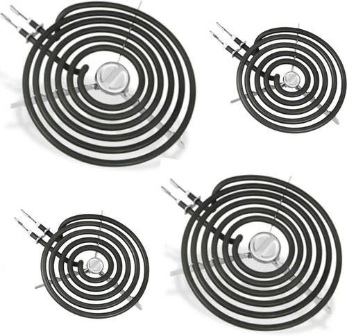 4 Pack Upgraded WB30M1 WB30M2 Stove Burner Element for GE Element Burner Kit New - product listing photo