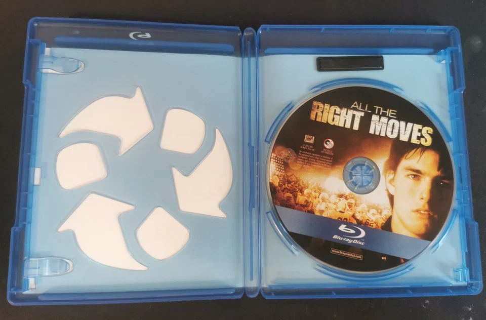 All The Right Moves (Blu ray, 2011) Tested Tom Cruise Rare OOP - Image 3 of 3