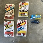 Lot of 5 Vintage Corgi & Corgi Juniors Carded Diecast Vehicles Bus Police Cars