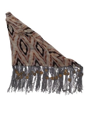 Accessoire Damen Schal Multi Grafik Baumwolle mit anderen Rechteckschal