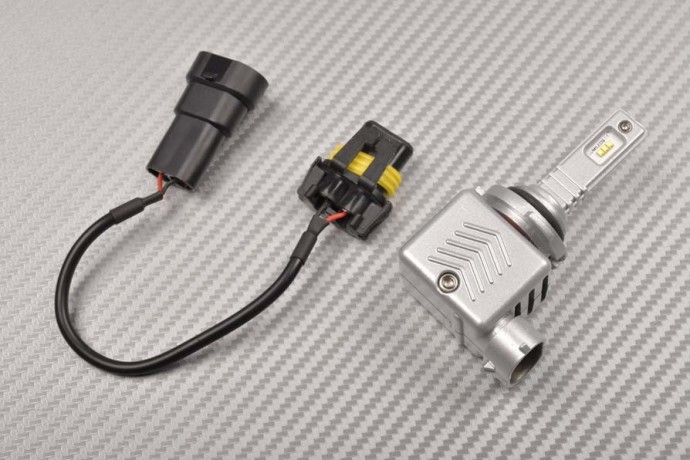 Kit LED HB4 pour ampoule de phare de voiture 6000K blanc froid
