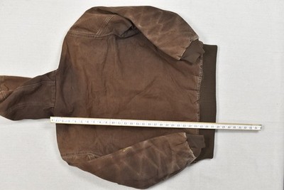 Carhartt J130 DKB Dark Brown Sandstone Duck Active Jacket Quilted Carhartt J130 DKB Dark Brown Sandstone Duck Active Jacket Quilted
