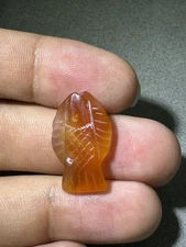 Rare Ancient Near Eastern Sasanian Sassanid Carnelia Stone Amulet Bead