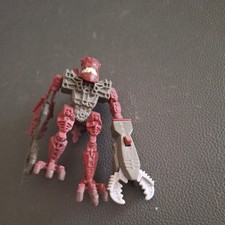 McDonalds Happy Meal Lego Bionicle 2006 Hakann Red Brown Alien Plastic Figure
