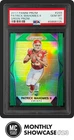 PATRICK MAHOMES II PSA 10 2017 PANINI PRIZM FOOTBALL #269 ROOKIE GREEN RC CHIEFS