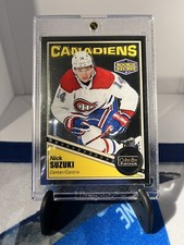 NICK SUZUKI Rookie Card SILVER FOIL 2019-20 O-Pee-Chee Platinum Retro RC. rookie card picture