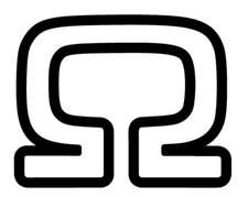  Ohm  Opel Omega 3000 Lettering Sticker Sticker Plot O25