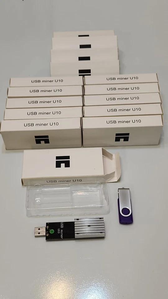 ROCKMINER U10 BITCOIN POOL & SOLO / LOTTERY MINING EDUCATION / EXPERIENCE KIT - Image 2 of 4