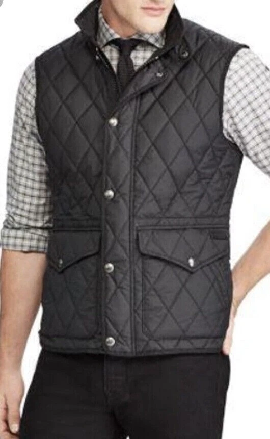 Polo mens quilted vest Clearance