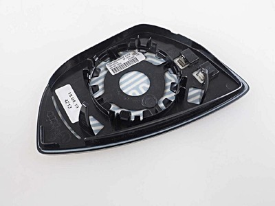 Genuine AUDI Mirror Glass Convex Heated With Carrier Plate  