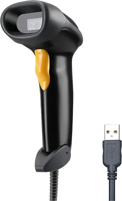 EYOYO USB Wired 2D Barcode Reader Handheld CCD 1D QR Bar Code Reader Screen Scanner