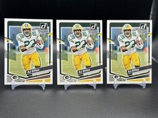 2023 Panini Donruss #106 AJ Dillon Green Bay Packers Football Lots Of 3