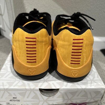 NIKE ZOOM KOBE IX 9 EM BRUCE LEE BLACK GOLD UNIVERSITY RED 646701-700 SIZE 9 EUC Nike Kobe IX EM Bruce Lee Review - YouTube main image 4