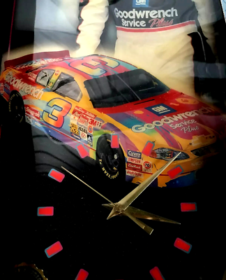 Kevin James Schwantz 1993 チャンピオン記念　置き時計 Jebco Nascar Clock Dale Earnhardt 3022/5000 Silver Anniversary