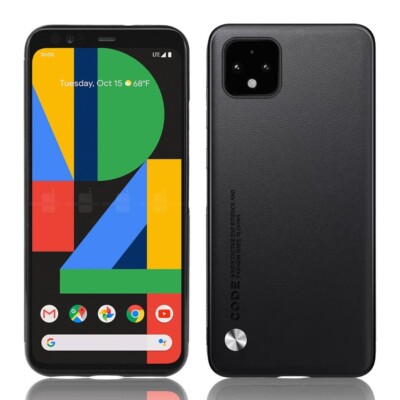 Custodia Per Google Pixel 4 In Pelle PU Con Portafoglio, Flip Cover Antiurto, Magnetico, Mandala Viola Chiaro