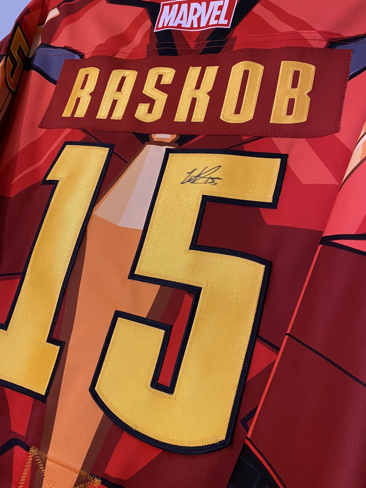 Willie Raskob 2018/19 Willie Raskob Kansas City Mavericks Iron Man Jersey | eBay
