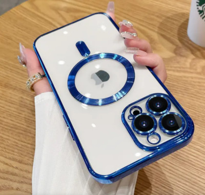 MagSafe  Schutzhülle für iPhone 17 16 15 14 13 12 Pro Max Plus Kameraschutz Case