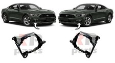 Für Ford MUSTANG 2015-2018 Neu Vorne Stoßstange Nebel Lampe Rahmen Links &