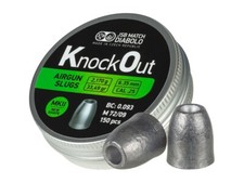 JSB Match 150 Count KNOCKOUT SLUG HP MKII 6.35mm .25 Caliber Airgun Pellets B