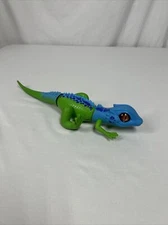 Zuru Robo Alive Robotic Lizard Realistic Running Green Blue Kids Toy