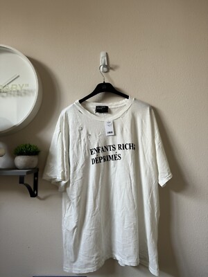 Enfants Riches Deprimes Classic Logo Distressed T-shirt | eBay