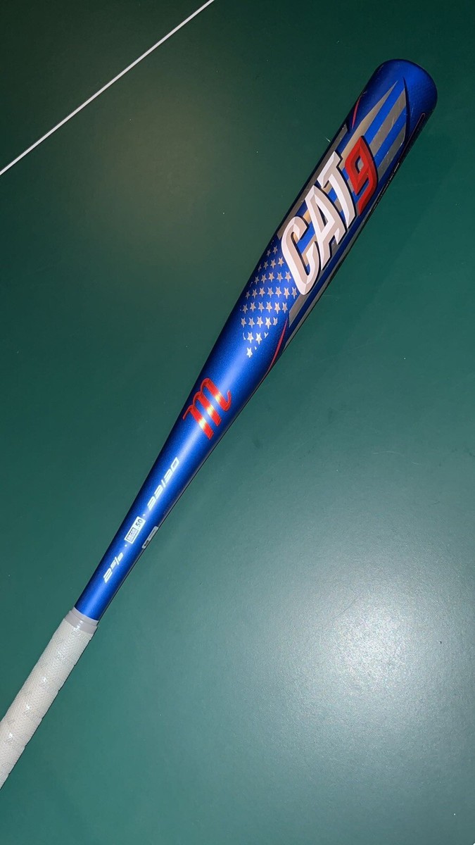 Batte De Baseball Marucci CAT 9 BBCOR - 33 Pouces / 30 Oz - Drop 3 - Adulte