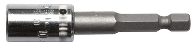 Adapter 1/4Zoll Außen-4KT/-6KT WERA + Steckschlüsseleinsatz SW 10mm GEDORE