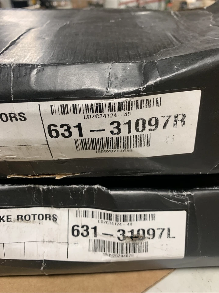 DFC Drilled & Slotted Brake Rotor Set with Pads for 2011-2016 BMW 535i Front Lef - Image 2 of 4