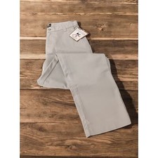 90s LEE VINTAGE Women's Chino Pants Khakis Taper NEW Old Stock Size 8 29x31.5