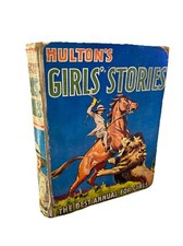 Hulton's girls stories the best annual for girls Book Vintage Hardback Book