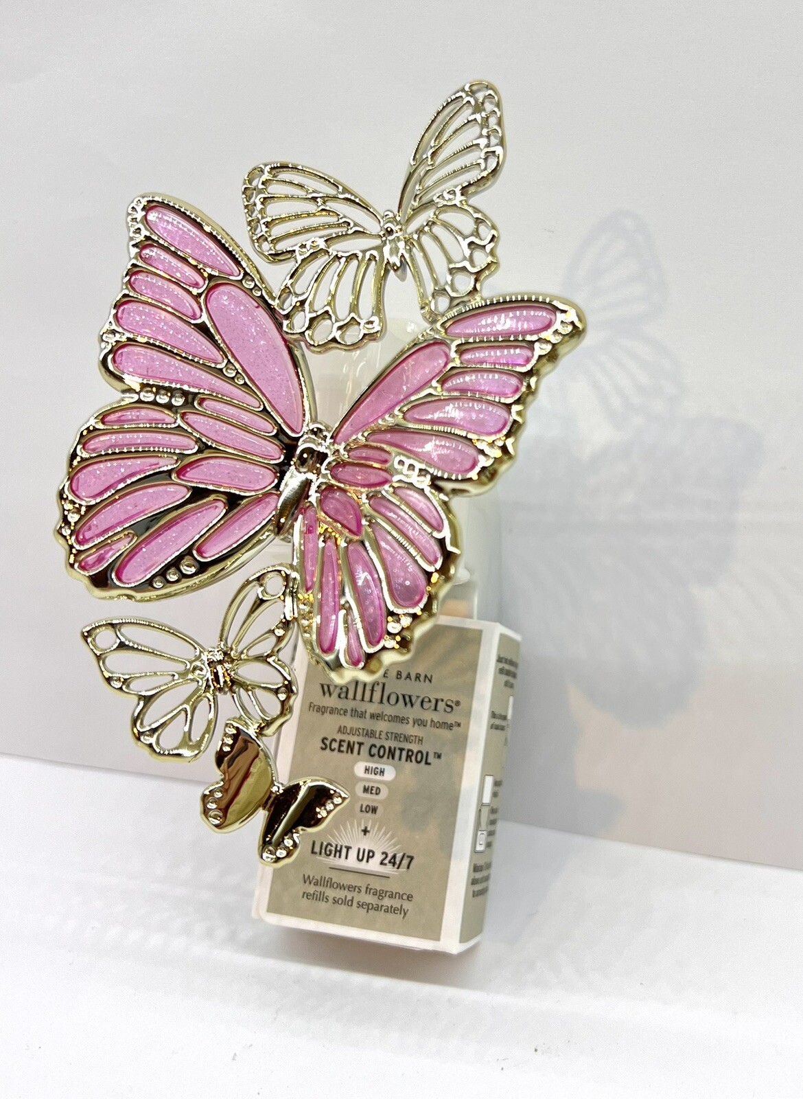 🦋Bath & Body Works BUTTERFLIES LIGHT Wallflowers Fragrance Plug SCENT🦋