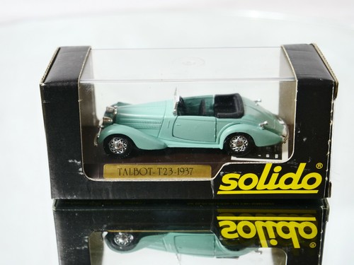 Solido No. 4003 Talbot T23 1937 1/43 Never Released in Box