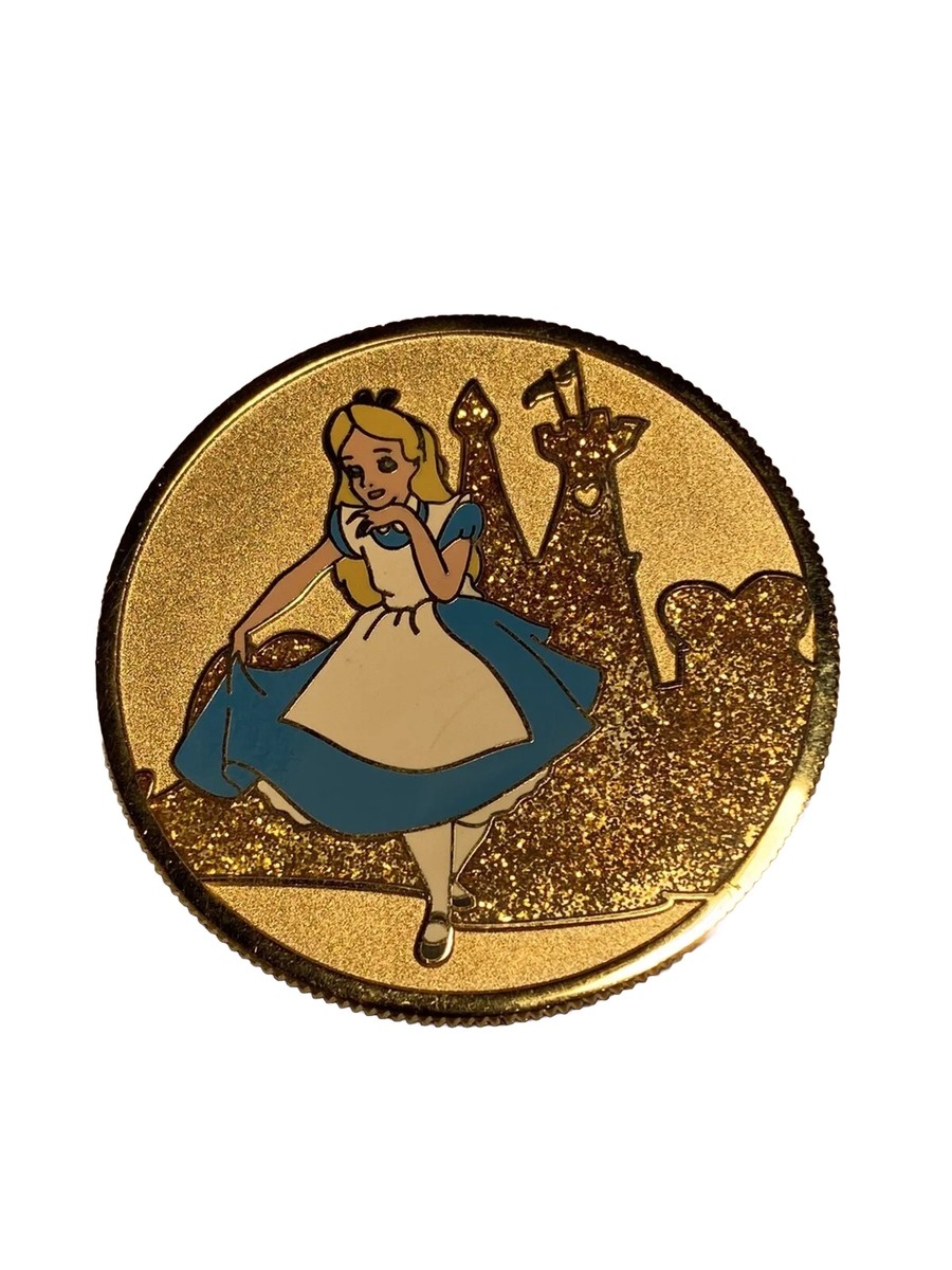 アリスインワンダ　様　３点おまとめ DS DisneyShopping.com Gold Coin Series - Alice in Wonderland LE