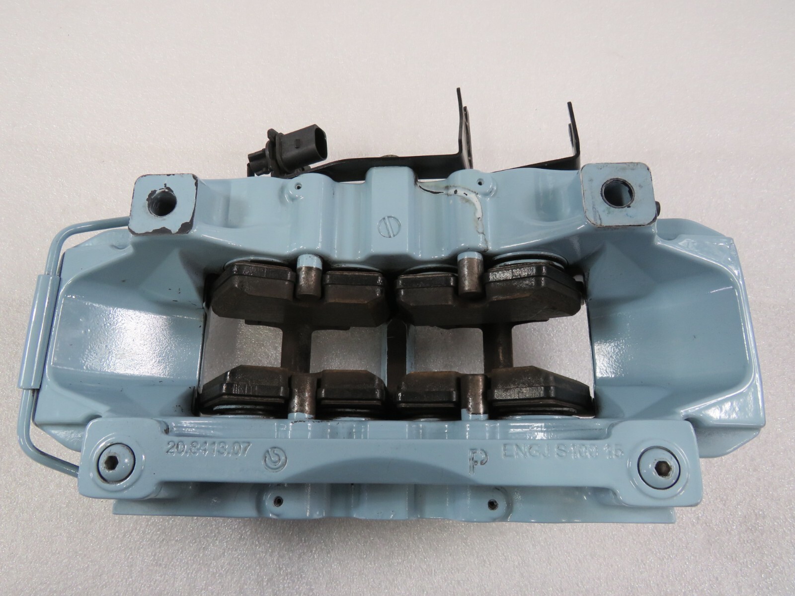 Lamborghini Gallardo, LP560, LH, Left, Front Brake Caliper, Light Blue, Used