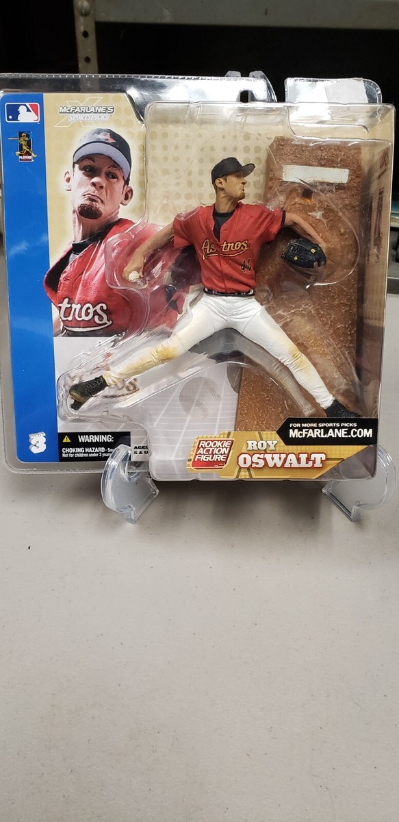 MC FARLANE SPORTS PICKS SERIES 2002 ROY OSWALT ROOKIE ACTION
