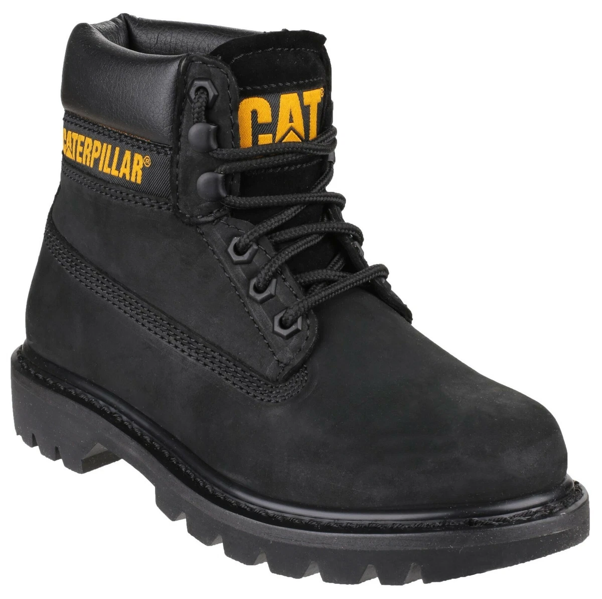 Ladies black caterpillar boots hotsell