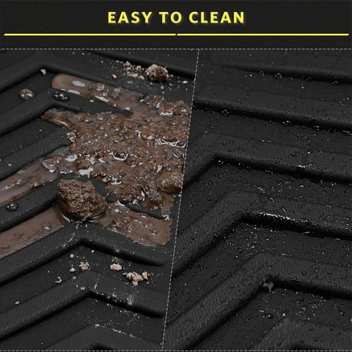 Floor Mats &Trunk Mat for 2017-2024 Chrysler Pacifica 7/8 Passengers All Weather - Picture 11 of 11