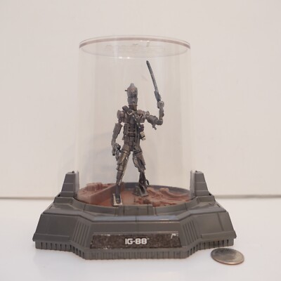 STAR WARS IG-88 Bounty Hunter Figure Titanium Series Die Cast / Case 2005 Hasbro