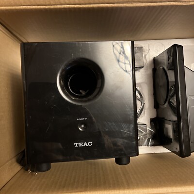 TEAC MC-DX90i Micro Hi-Fi System Subwoofer Speakers with Remote