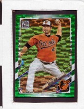 2021 Topps Series 2 Green Foil Keegan Akin #562